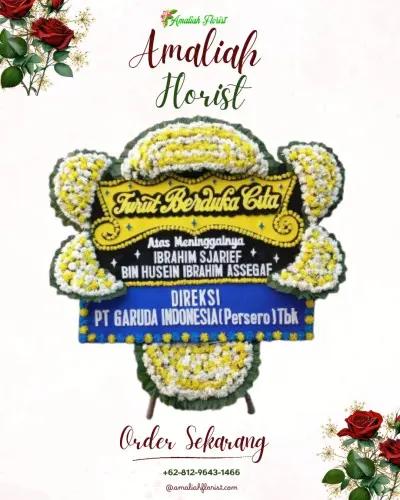 Papan Bunga Duka di Sambangan